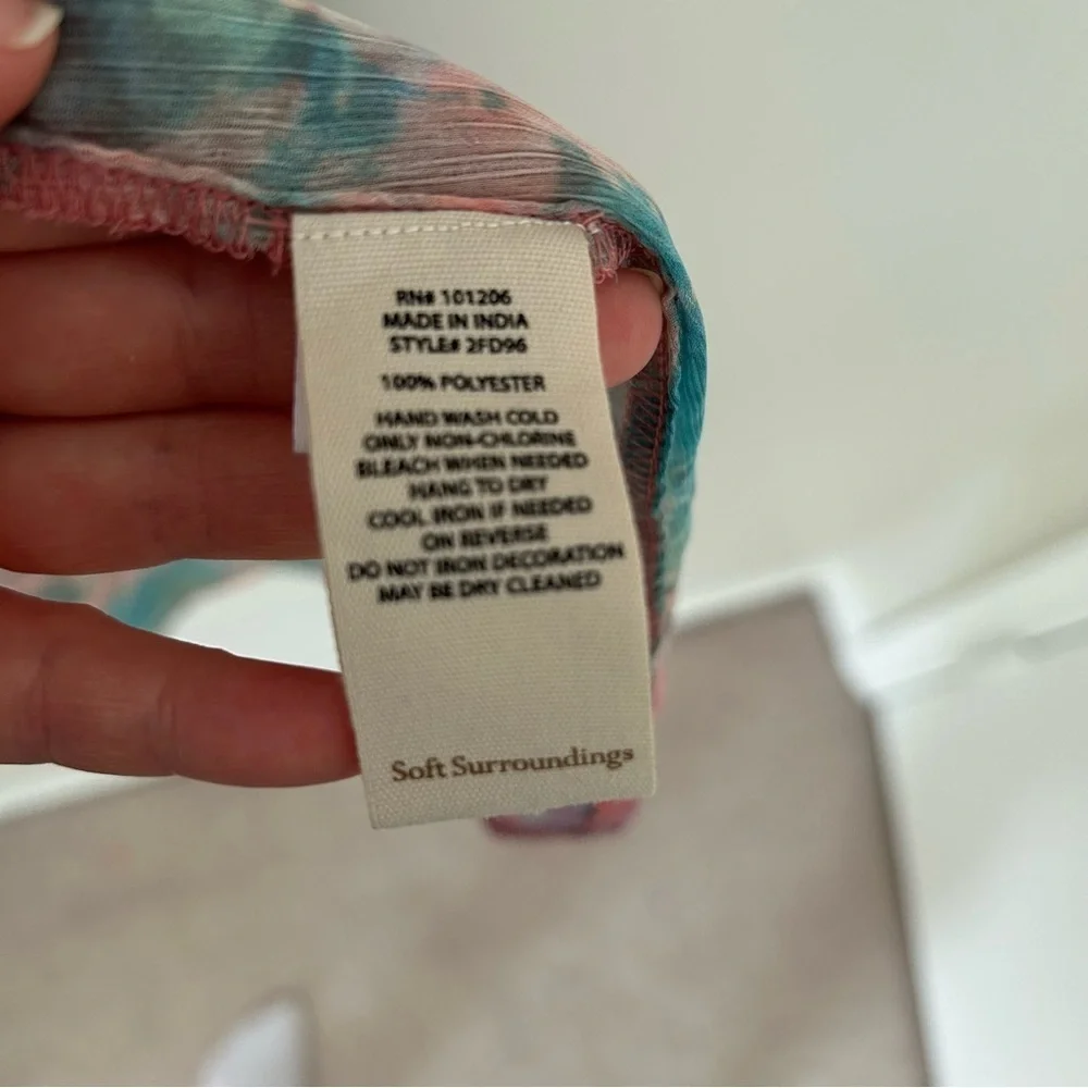 Soft Surroundings Women's Primavera Topper Fringe - Picture 8 of 8